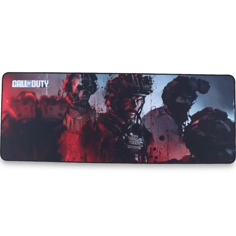 ماوس پد طرح Call Of Duty سایز 30x80 سانتی‌متر