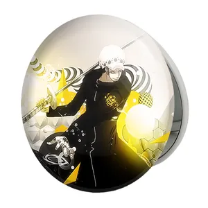 آینه جیبی خندالو طرح ترافلگر انیمه وان پیس One Piece مدل تاشو کد 17273 