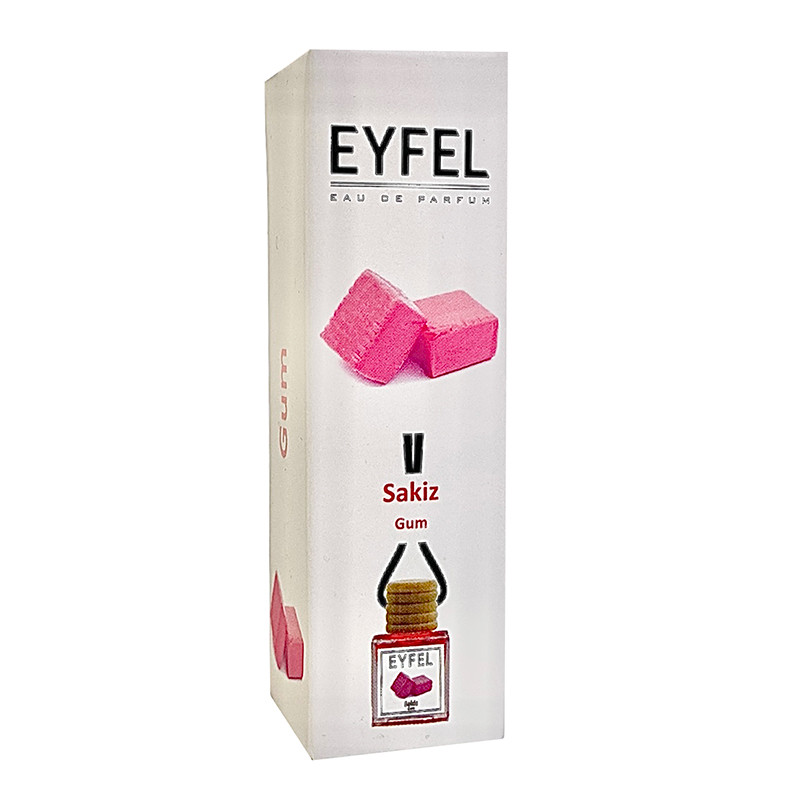 خوشبوکننده خودرو مدل جنگل استوایی و آدامس حجم 10 میلی لیتر مجموعه 2 عددی