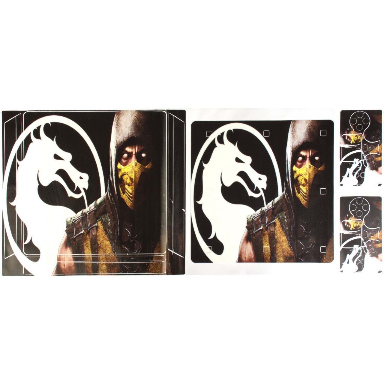 برچسب پلی استیشن 4 اسلیم مدل Mortal Kombat