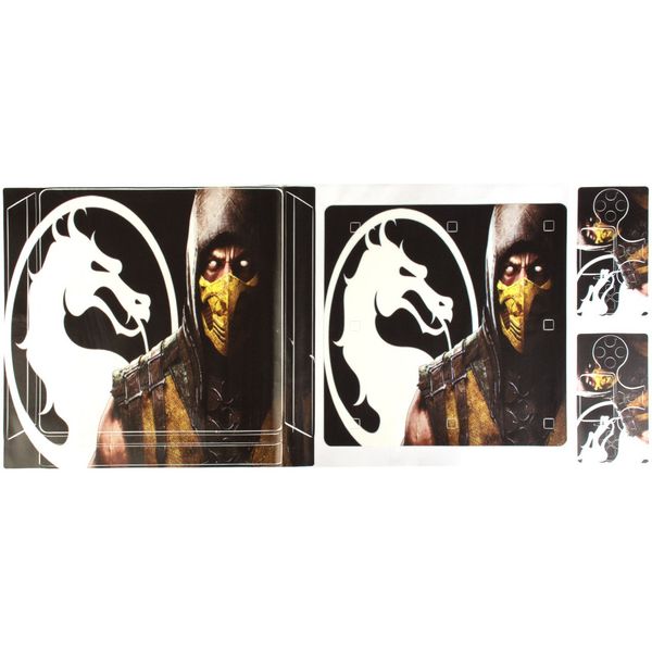 برچسب پلی استیشن 4 اسلیم مدل Mortal Kombat برچسب پلی استیشن 4 اسلیم مدل Mortal Kombat