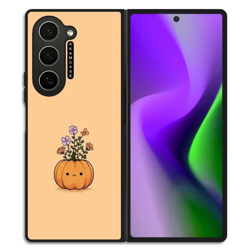 کاور آکام مدل AMC-WSGZFOLD6-PUMPKIN-19 مناسب برای گوشی موبایل سامسونگ Galaxy Z Fold 6
