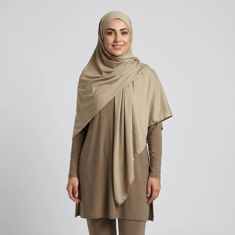 روسری زنانه آنالیا مدل نخی دور دوخت قواره بزرگ محبوب کد ana-9830