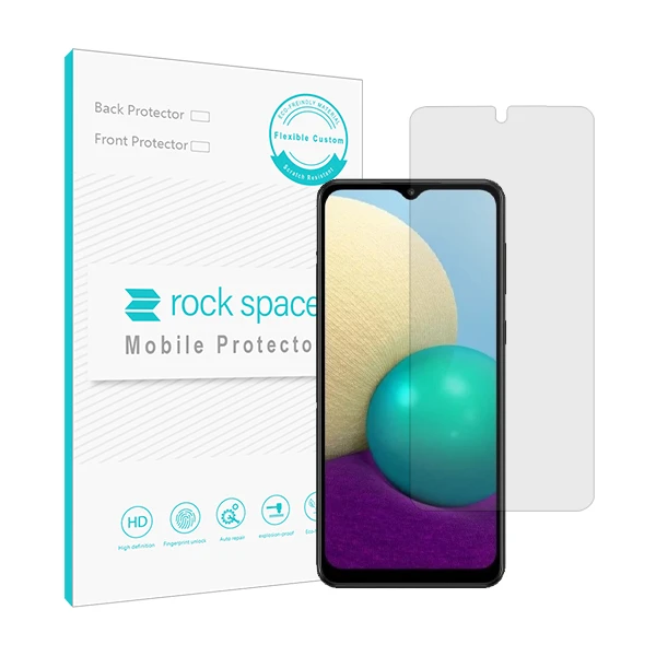 محافظ صفحه نمایش راک اسپیس کد HGL مناسب برای گوشی موبایل سامسونگ Galaxy A02