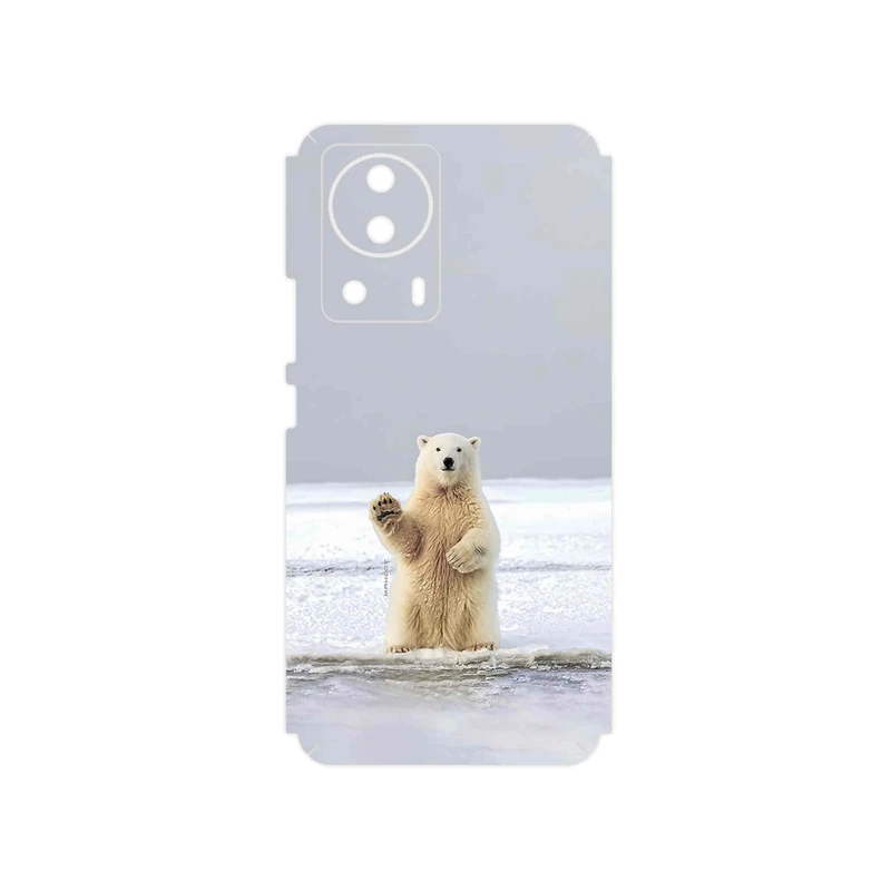برچسب پوششی ماهوت مدل Polar_bear مناسب برای گوشی موبایل شیائومی 13 Lite