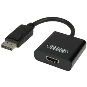 مبدل DisplayPort به درگاه ماده HDMI یونیتک مدل Y-5118DA