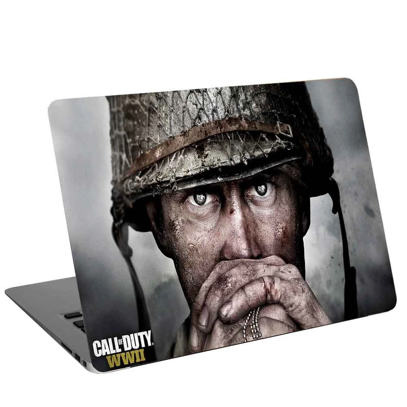 استیکر لپ تاپ طرح Call of Duty-WWII-2 کد cl-156 مناسب برای لپ تاپ 15.6 اینچ