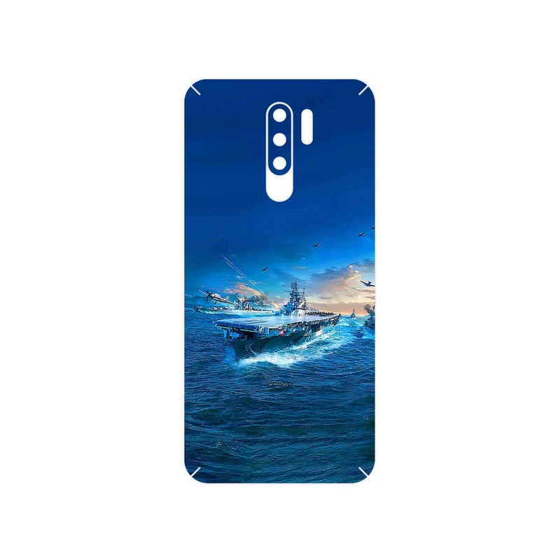 برچسب پوششی ماهوت مدل Warship مناسب برای گوشی موبایل شیائومی Redmi 9