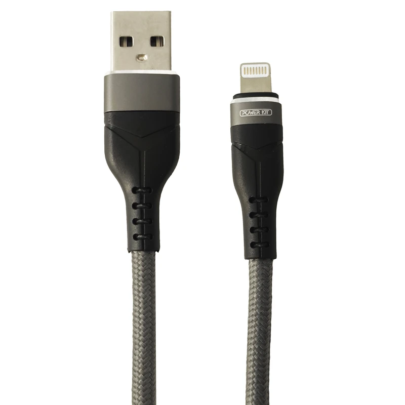 کابل تبدیل لایتنینگ به USB پاورکیت مدل COTTON طول 1 متر