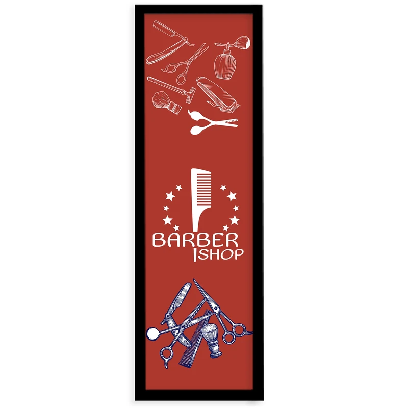 تابلو نوری بکلیت طرح آرایشگاه مردانه مدل B-S82