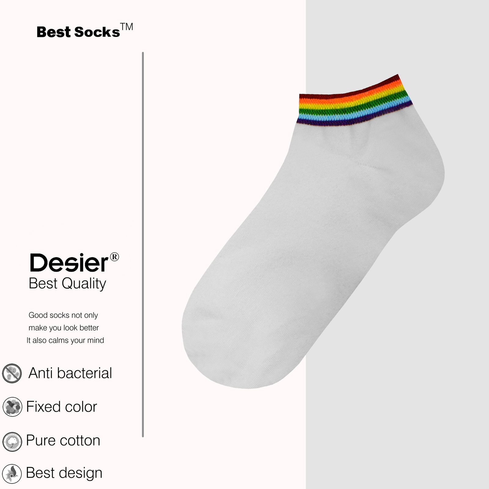 جوراب دیزر مدل متین کد fiory1543 -  - 5