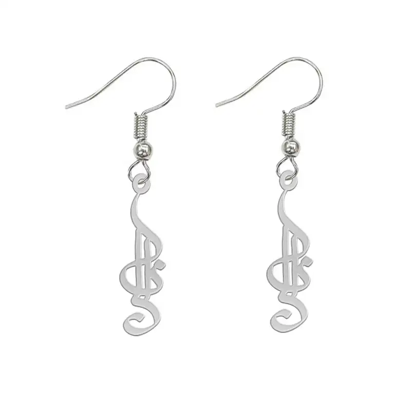 گوشواره نقره زنانه لیردا مدل اسم دلنا gosh sss 63