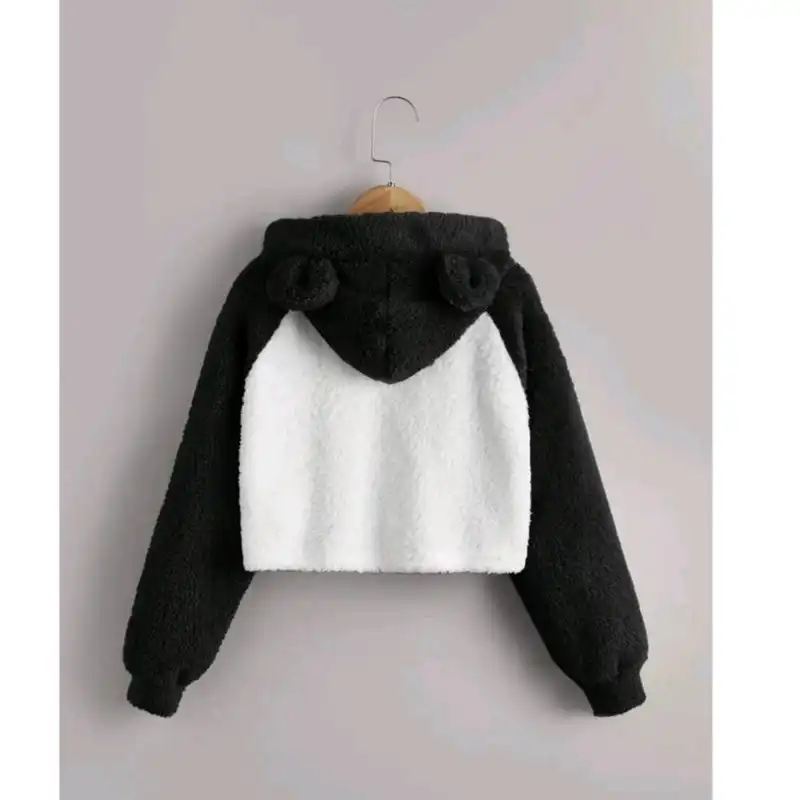 هودی زنانه مدل Shein رنگ مشکی