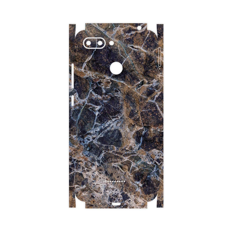 برچسب پوششی ماهوت مدل Earth-White-Marble-FullSkin مناسب برای گوشی موبایل شیائومی Redmi 6