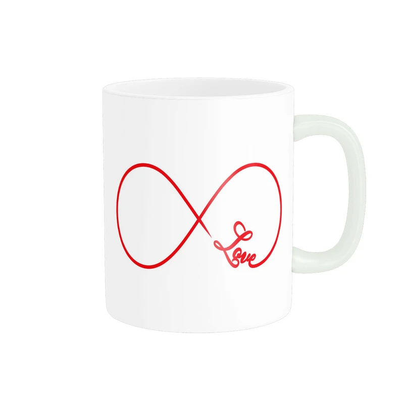 ماگ پادآفرین مدل عشق طرح قلب LOVE کد p6343