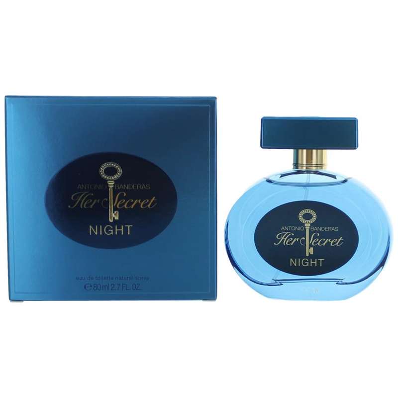 ادو تویلت زنانه آنتونیو باندراس مدل  Her Secret Night حجم 80 میلی لیتر
