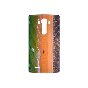 MAHOOT Beach and Green Sea Cover Sticker for LG G3