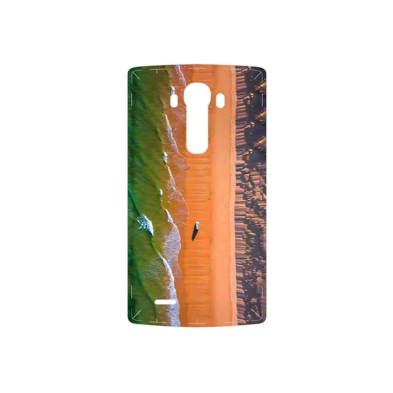 برچسب پوششی ماهوت مدل Beach and Green Sea مناسب برای گوشی موبایل ال جی G3