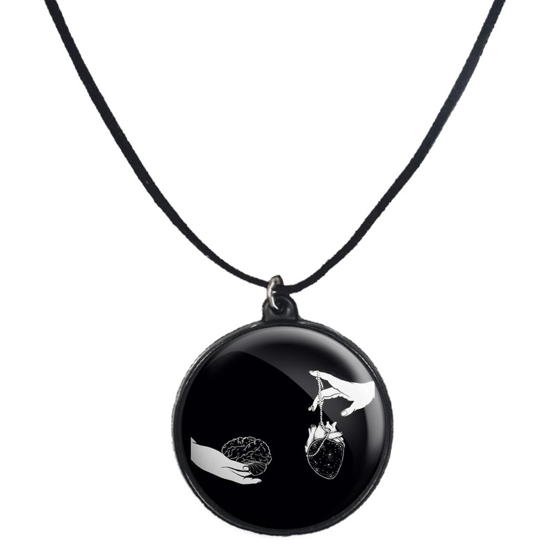 گردنبند پرمانه طرح عاشقانه کد pmb.4373 مدل دو طرفه