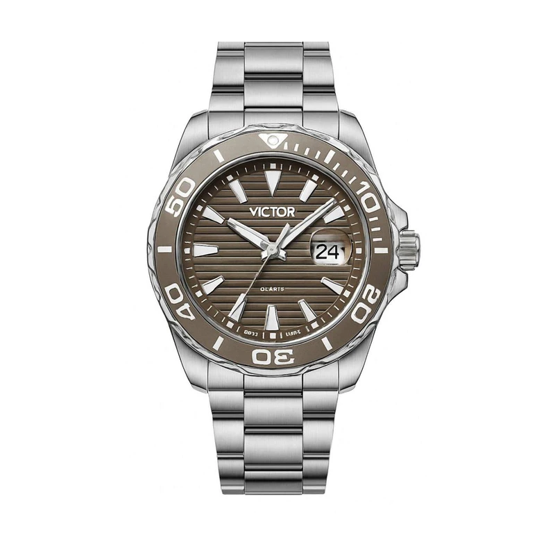 ساعت مچی عقربه‌ای کوارتز مردانه ویکتور مدل 57304