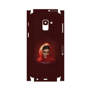 MAHOOT Portrait of an Indian Woman-FullSkin Cover Sticker for Samsung Galaxy A8 2018