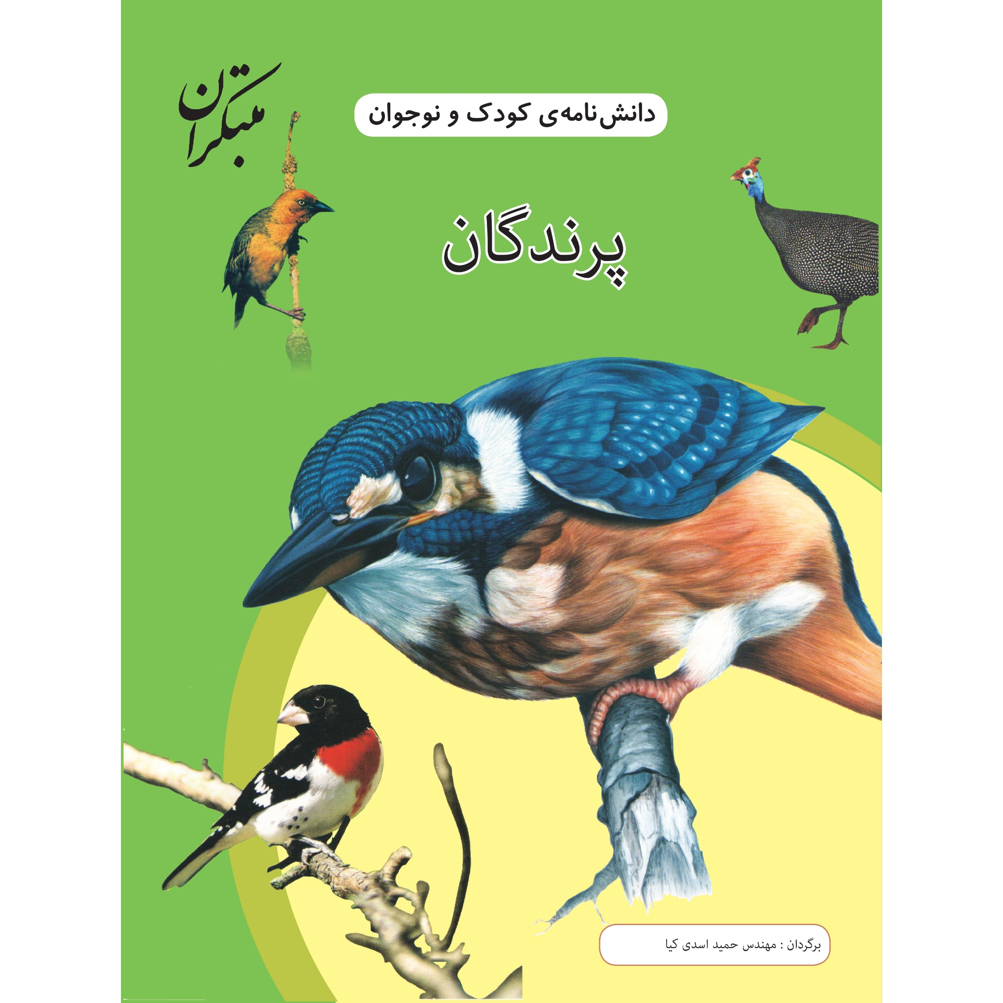 کتاب دانش‌نامه‌ی کودک و نوجوان: پرندگان اثر حمید اسدی‌ کیا انتشارات مبتکران