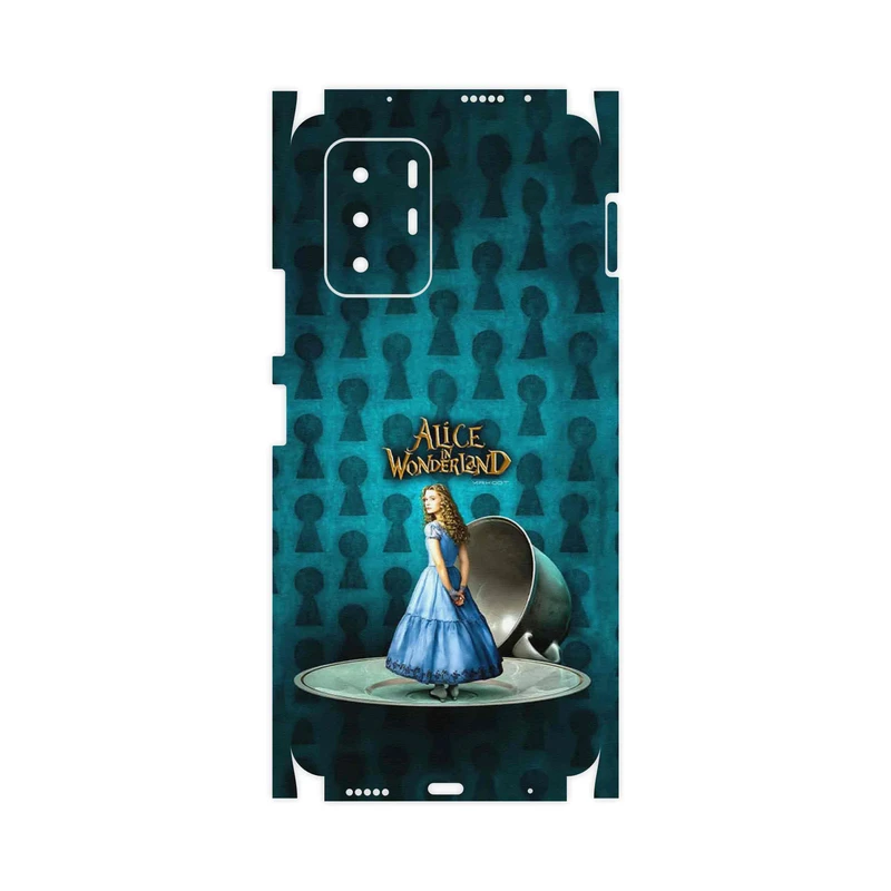 برچسب پوششی ماهوت مدل Alice in Wonderland-FullSkin مناسب برای گوشی موبایل شیائومی Poco X3 GT 5G