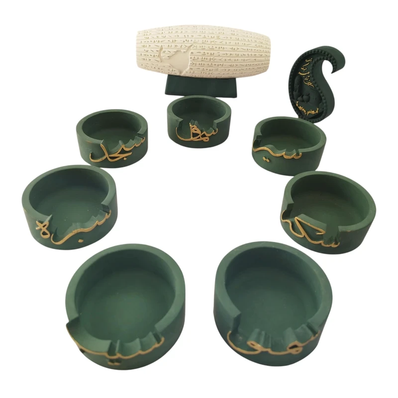 مجموعه ظروف هفت سین ۱۰ پارچه مدل ایران