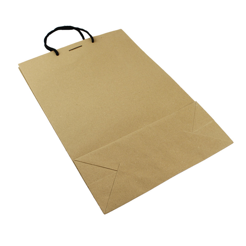 ساک هدیه مدل کرافت طرح ساده کد K3036 بسته 12 عددی