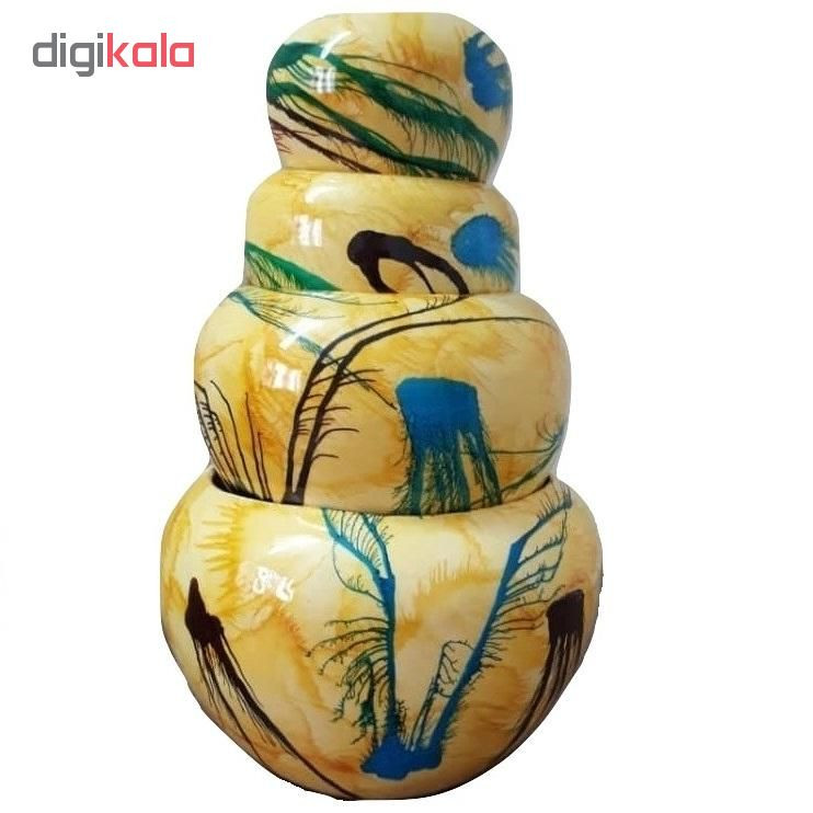 گلدان کد 9703 مجموعه 4 عددی گلدان کد 9703 مجموعه 4 عددی