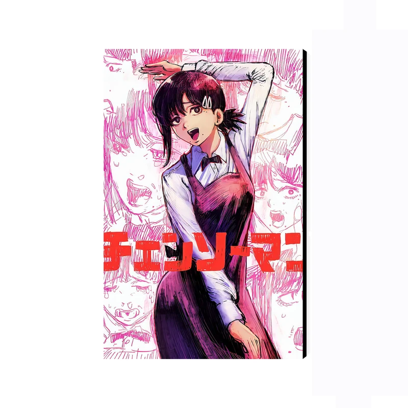 تابلو شاسی عرش مدل انیمه مرد اره ای Chainsaw Man کد As2206