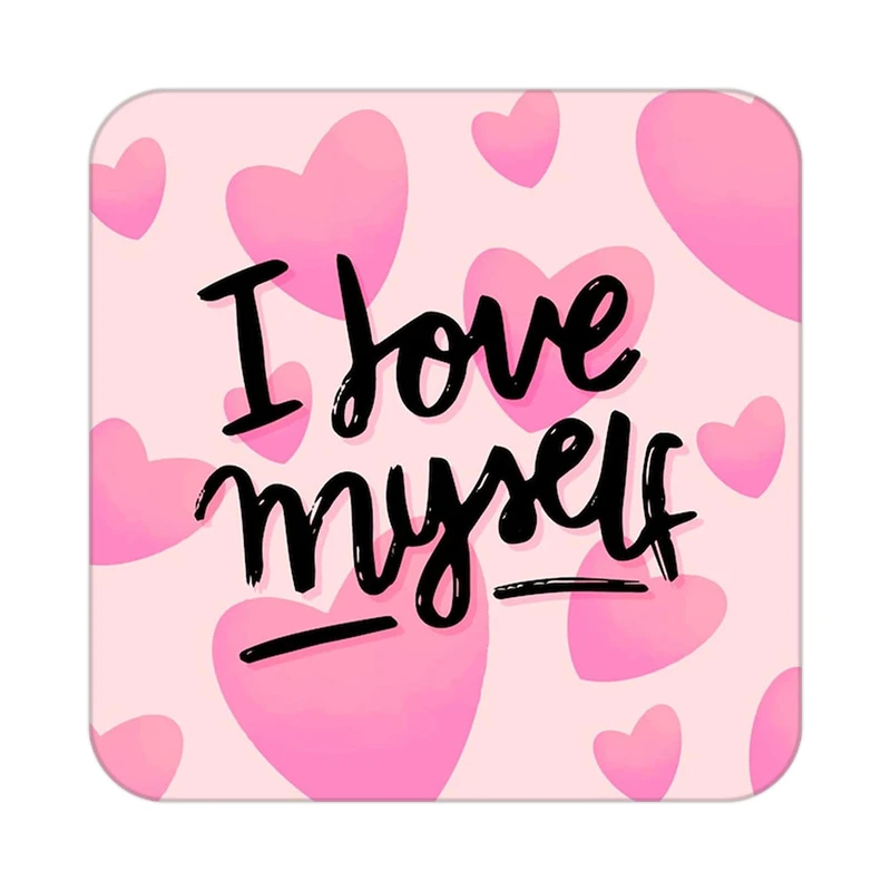 زیر لیوانی کاکتی طرح عاشقانه مدل mp38867