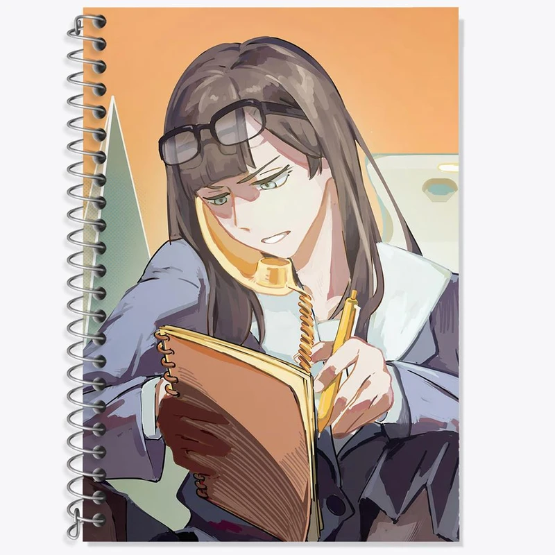 دفتر لغت 50 برگ خندالو مدل سادوکا انیمه مادوکا مجیکا Madoka Magica کد 18392