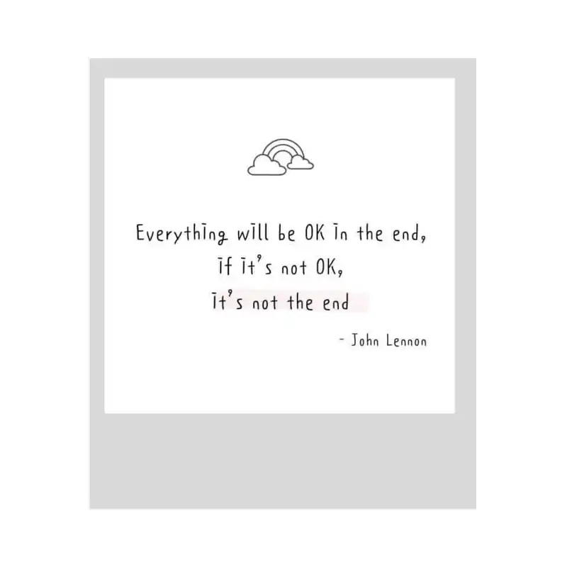 آویز تزیینی طرح انگیزشی همه چیز درست میشه مجموعه 6 عددی