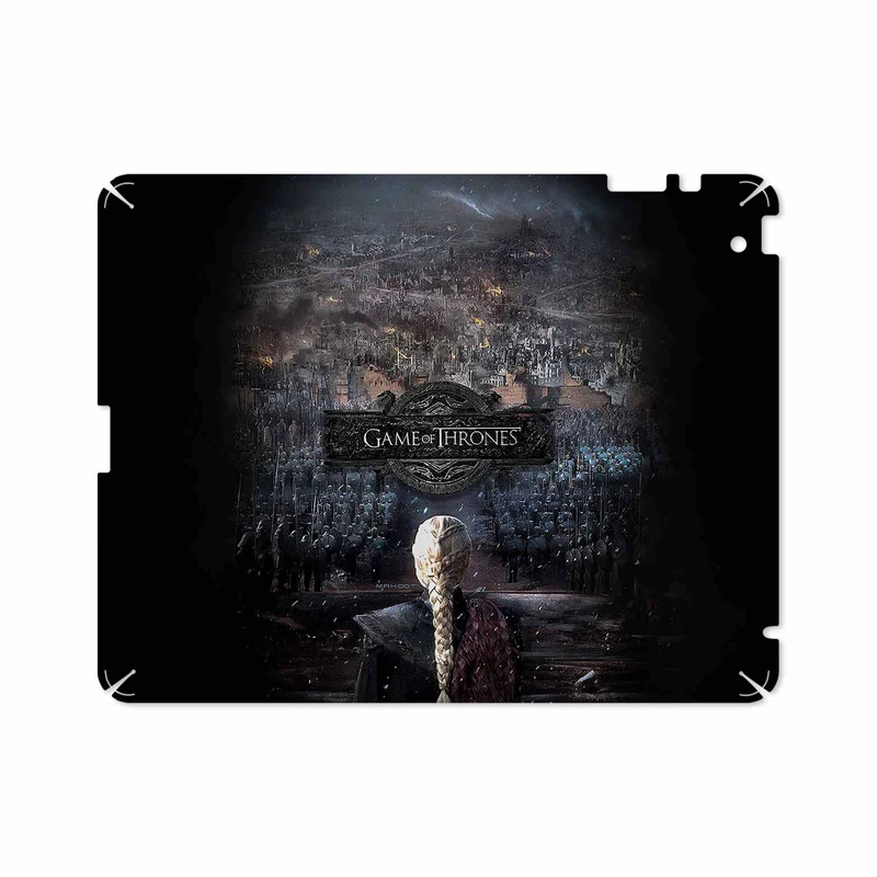 برچسب پوششی ماهوت مدل Game of Thrones مناسب برای تبلت اپل iPad 2 2011 A1397