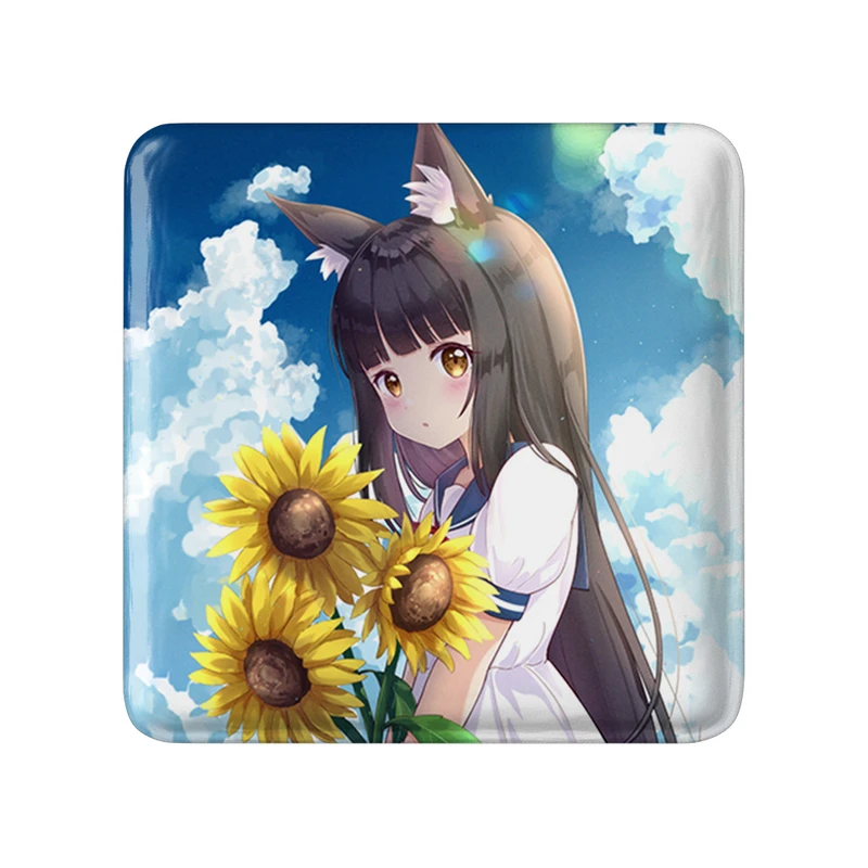 مگنت خندالو طرح بازی آزور لین (Azur Lane) مدل مربعی کد 34282
