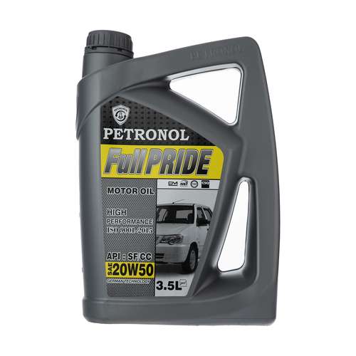 روغن موتور خودرو پترونول مدل پراید SAE 20W-50 ظرفیت 3.5 لیتری