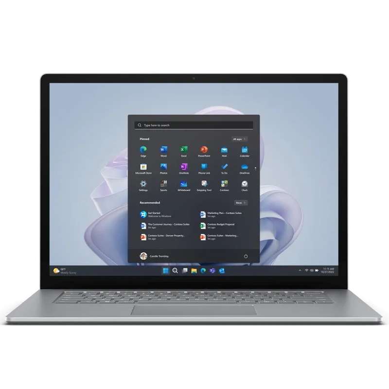لپ تاپ 15 اینچی مایکروسافت مدل Surface Laptop 5-i7 1255U-32GB LPDDR5X-1TB SSD-Touch لپ تاپ 15 اینچی مایکروسافت مدل Surface Laptop 5-i7 1255U-32GB LPDDR5X-1TB SSD-Touch