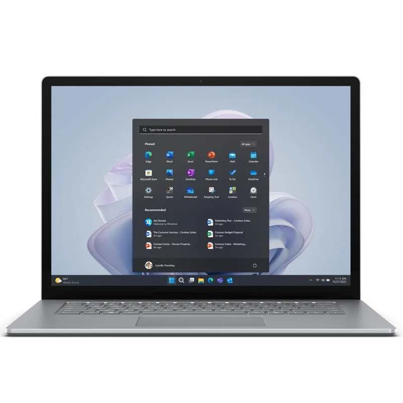 لپ تاپ 15 اینچی مایکروسافت مدل Surface Laptop 5-i7 1255U-8GB LPDDR5X-256GB SSD-Touch