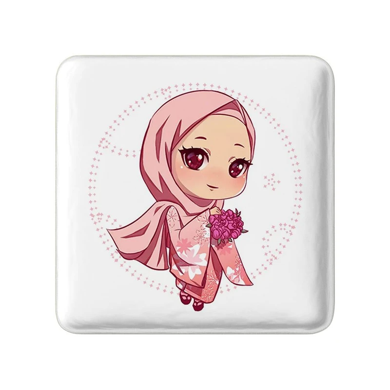 مگنت خندالو مدل دخترانه باحجاب کد 25985