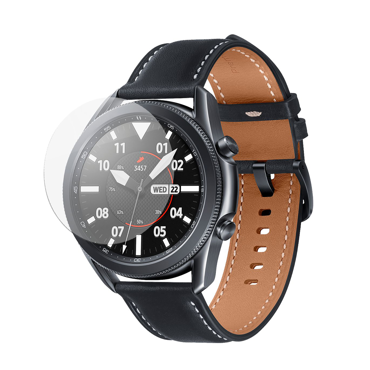 محافظ صفحه نمایش مدل W3N45to مناسب برای ساعت هوشمند سامسونگ Galaxy Watch 3 45mm
