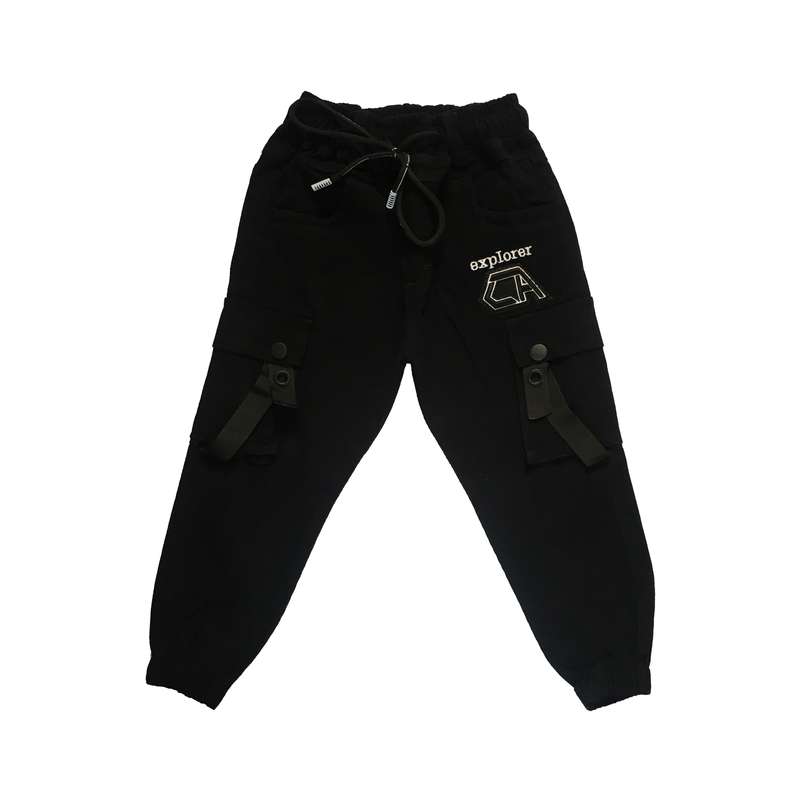 شلوار پسرانه مدل کتان کبریتی شش جیب