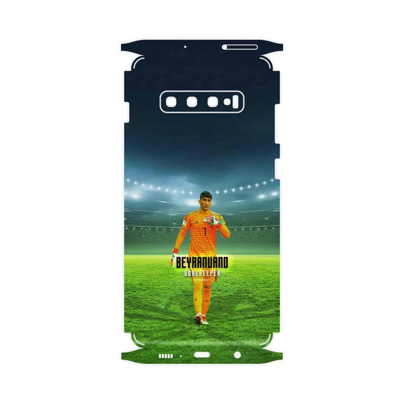 برچسب پوششی ماهوت مدل Alireza Beiranvand-FullSkin مناسب برای گوشی موبایل سامسونگ Galaxy S10 Plus