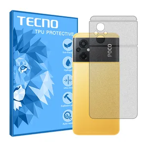 Tecno brand shockproof matte back protector glass for Xiaomi Poco M5