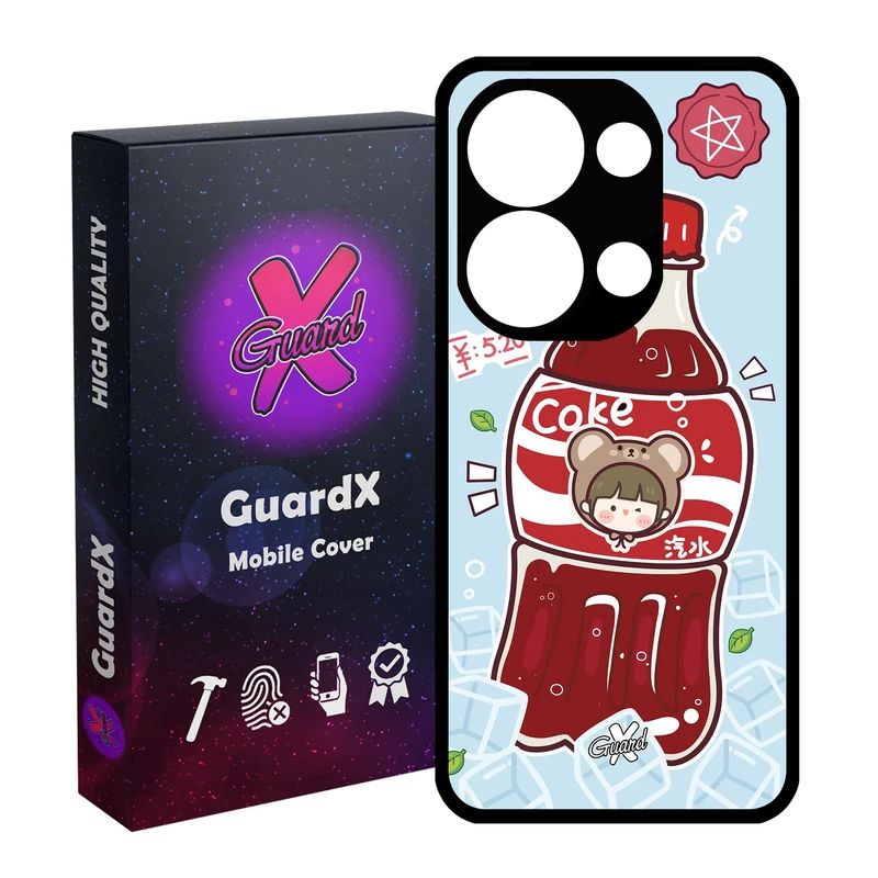 کاور گارد ایکس طرح Cute مناسب برای گوشی موبایل شیائومی Redmi Note 13 Pro 4G / Poco M6 Pro 4G