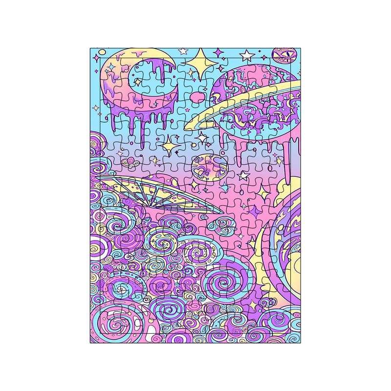 پازل 117 تکه مدل سیاره کد 1646