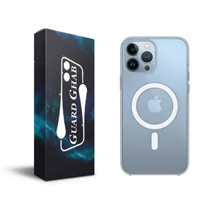 کاور گارد قاب مدل مگسیف شفاف مناسب برای گوشی موبایل اپل iPhone 13 promax