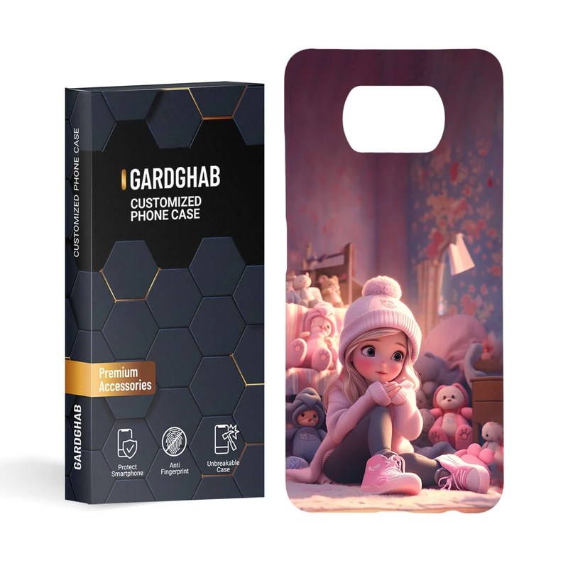 کاور گارد قاب مدل دخترانه مناسب برای گوشی موبایل شیائومی Poco X3 /X3 Pro