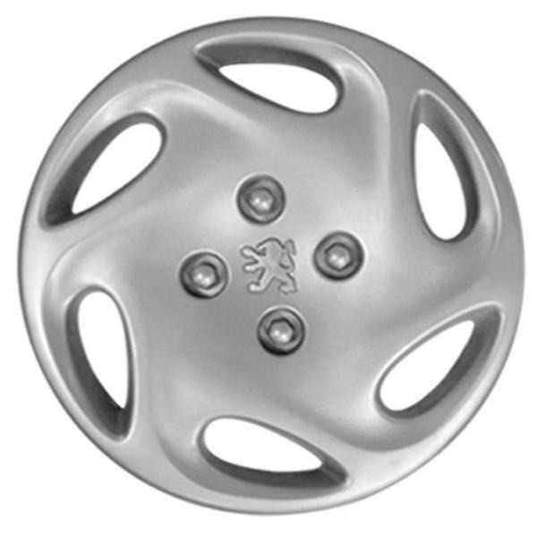 قالپاق چرخ مدل kpn206-a1سایز 14 اینچ مناسب برای پژو 206 بسته 4عددی