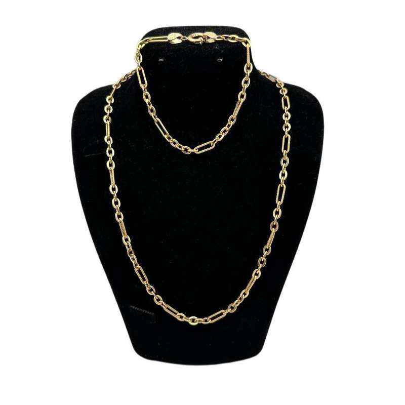 نیم ست طلا 18 عیار زنانه مدل حلقه ای نیم ست طلا 18 عیار زنانه مدل حلقه ای